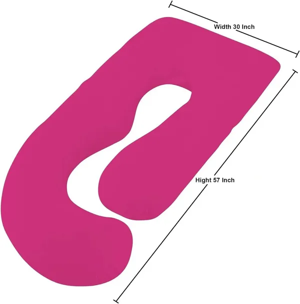 Ultra_Soft_J_Microfiber_Solid_Pregnancy_Pillow_Pack_Of_1_Dark_Pink