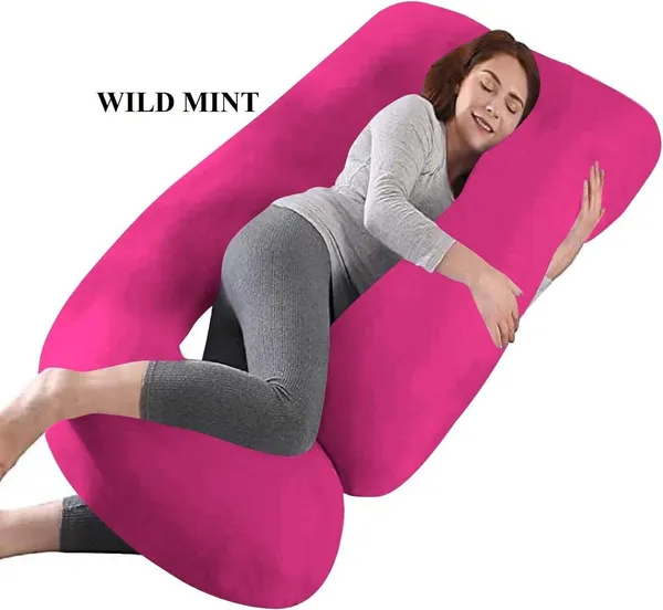 Ultra_Soft_J_Microfiber_Solid_Pregnancy_Pillow_Pack_Of_1_Dark_Pink