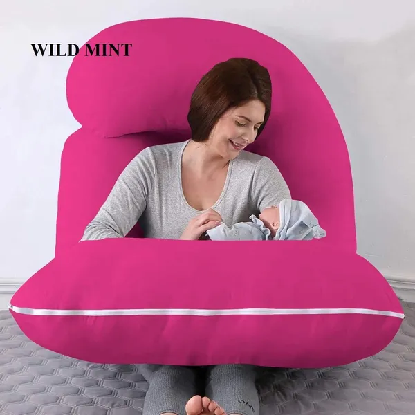 Ultra_Soft_J_Microfiber_Solid_Pregnancy_Pillow_Pack_Of_1_Dark_Pink
