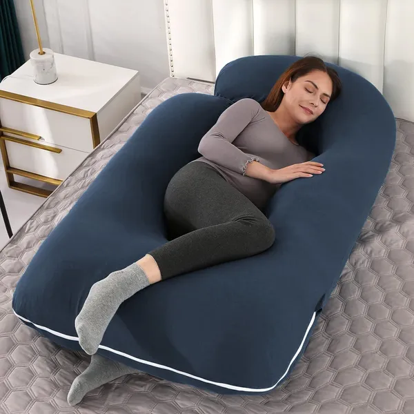Ultra_Soft_J_Microfiber_Solid_Pregnancy_Pillow_Pack_Of_1_Dark_Blue