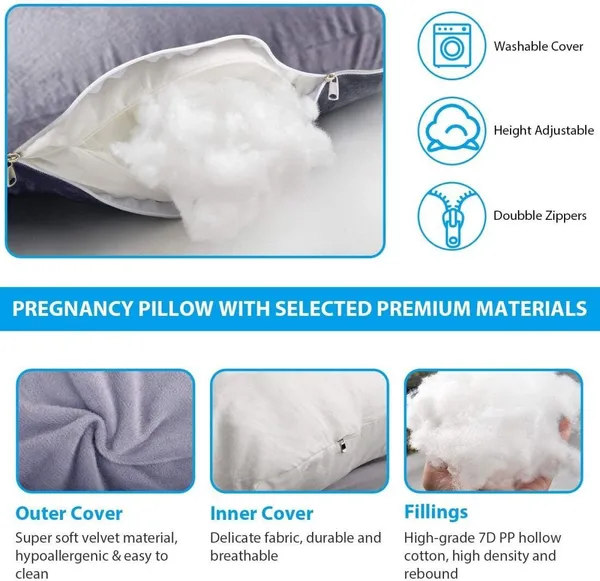 Microfiber_Solid_Pregnancy_Pillow_Pack_Of_1_Grey3