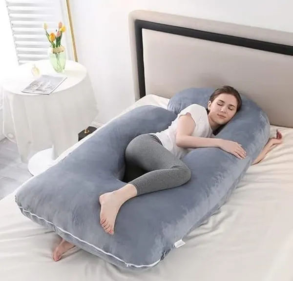 Microfiber_Solid_Pregnancy_Pillow_Pack_Of_1_Grey3