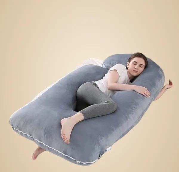 Microfiber_Solid_Pregnancy_Pillow_Pack_Of_1_Grey3