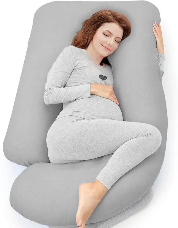 Ultra_Soft_G_Microfiber_Solid_Pregnancy_Pillow_Pack_Of_1_Grey