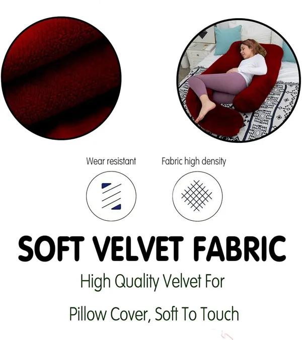 Ultra_Soft_J_Microfiber_Solid_Pregnancy_Pillow_Pack_Of_1_Maroon