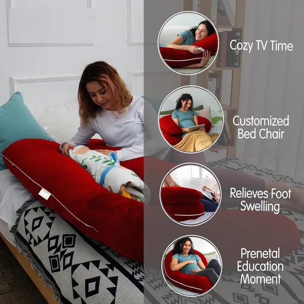 Ultra_Soft_J_Microfiber_Solid_Pregnancy_Pillow_Pack_Of_1_Maroon