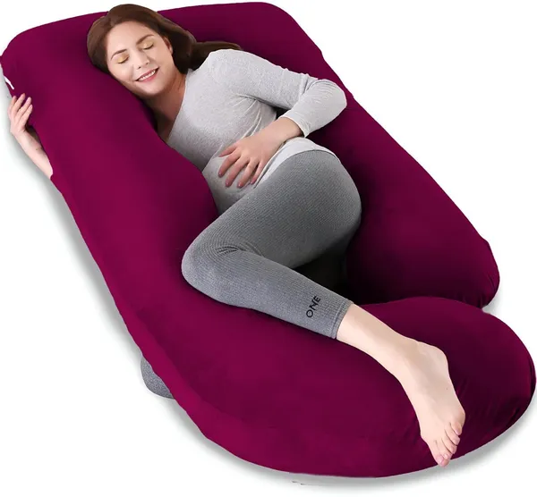 Ultra_Soft_J_Microfiber_Solid_Pregnancy_Pillow_Pack_Of_1_Wine
