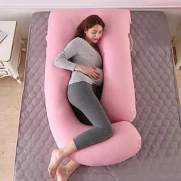 Upgrade_Model_Of_Pregnancy_Pillow_Microfibre_Solid_Pregnancy_Pillow_Pack_Of_1