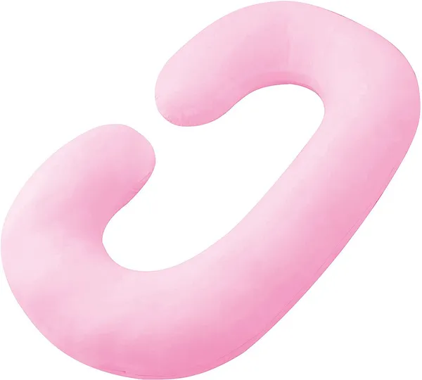 Pink_Microfibre_Pregnancy_Pillow