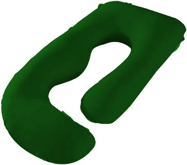 Dark_Green_Microfibre_Pregnancy_Pillow