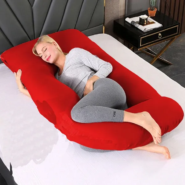 Red_Microfibre_Pregnancy_Pillow
