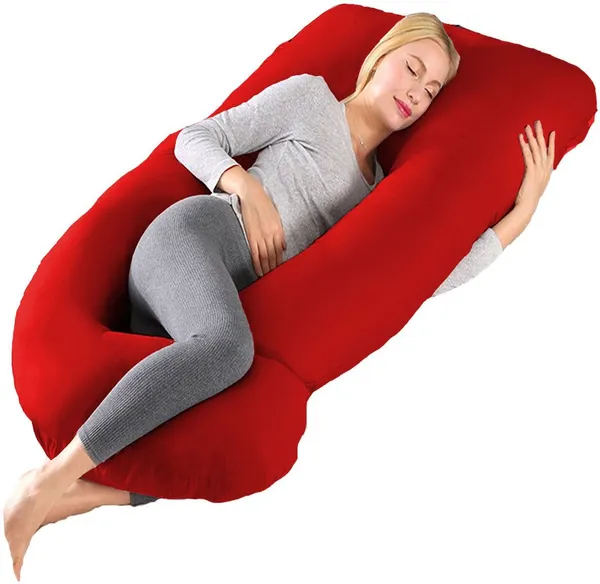 Red_Microfibre_Pregnancy_Pillow