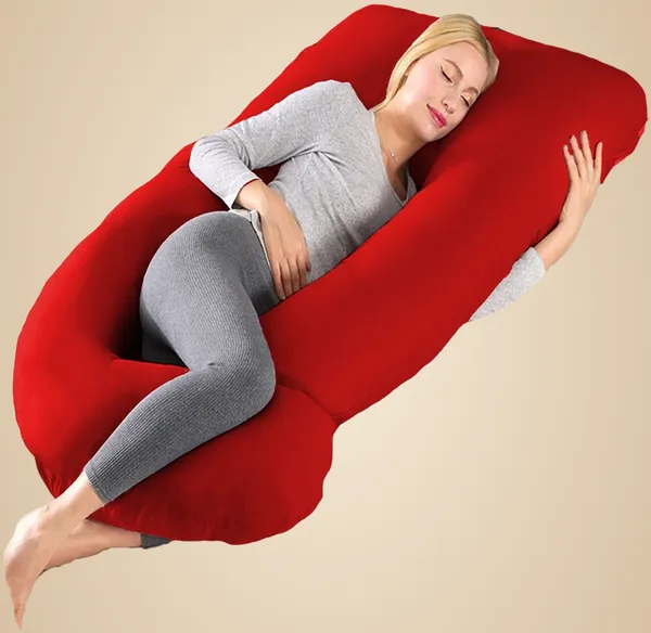 Red_Microfibre_Pregnancy_Pillow