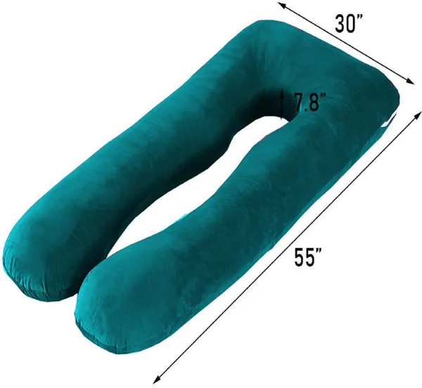 Light_Green_Microfibre_Pregnancy_Pillow