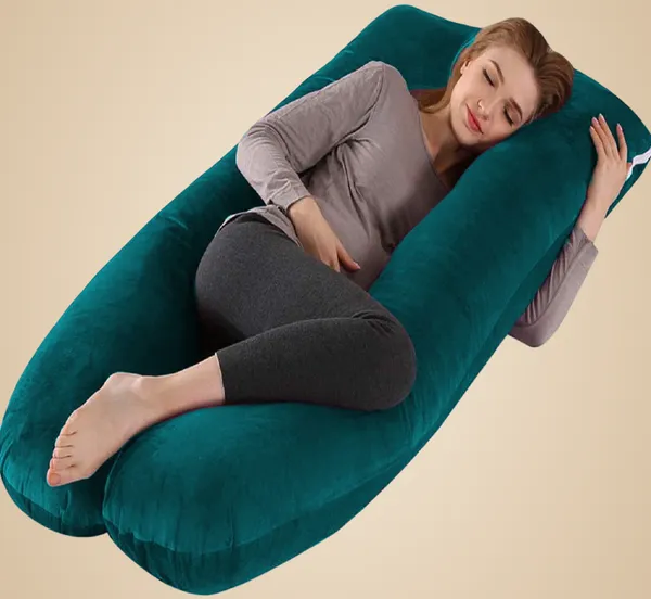 Light_Green_Microfibre_Pregnancy_Pillow