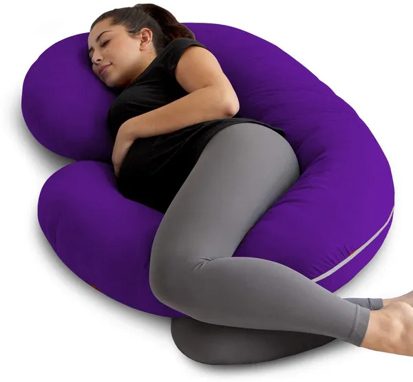 Purple_Microfibre_Pregnancy_Pillow