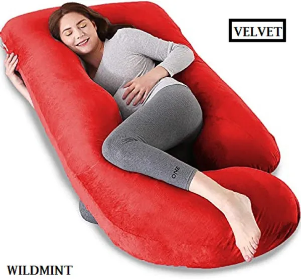 Red_Microfibre_Pregnancy_Pillow