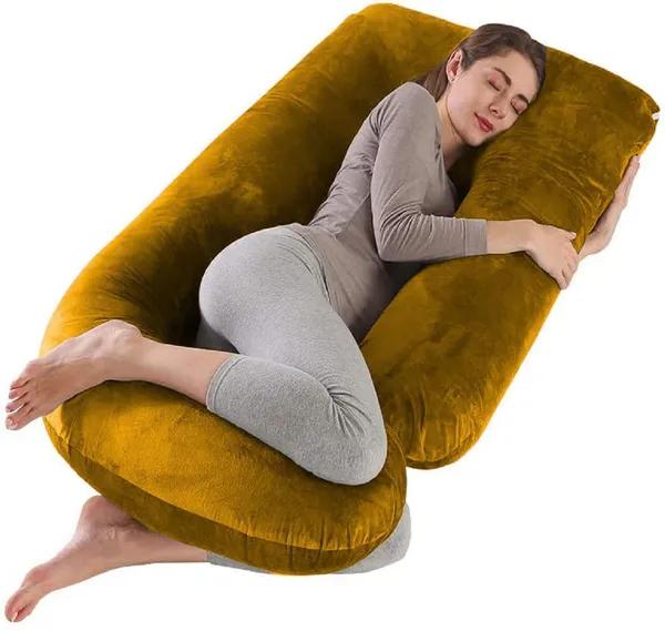 Gold_Microfibre_Pregnancy_Pillow