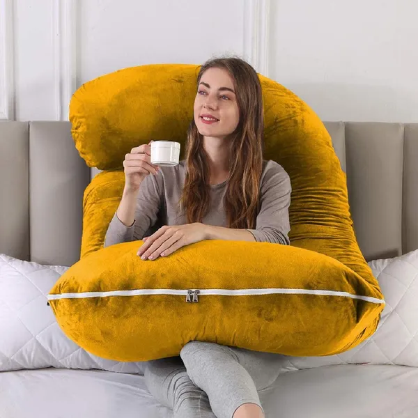 Gold_Microfibre_Pregnancy_Pillow