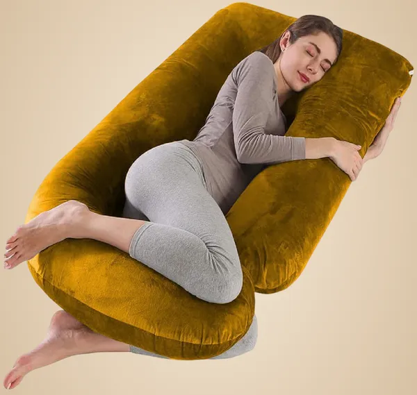 Gold_Microfibre_Pregnancy_Pillow