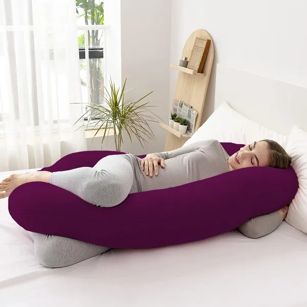 Purple_Microfibre_Pregnancy_Pillow