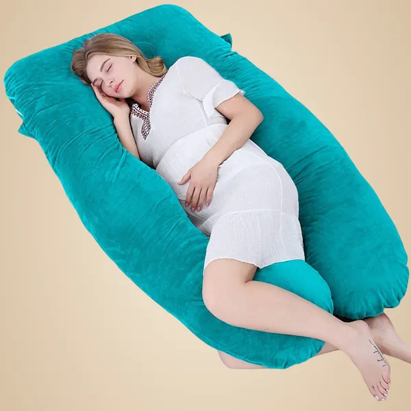Green_Microfibre_Pregnancy_Pillow