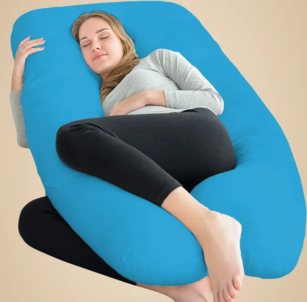 Light_Blue_Microfibre_Pregnancy_Pillow