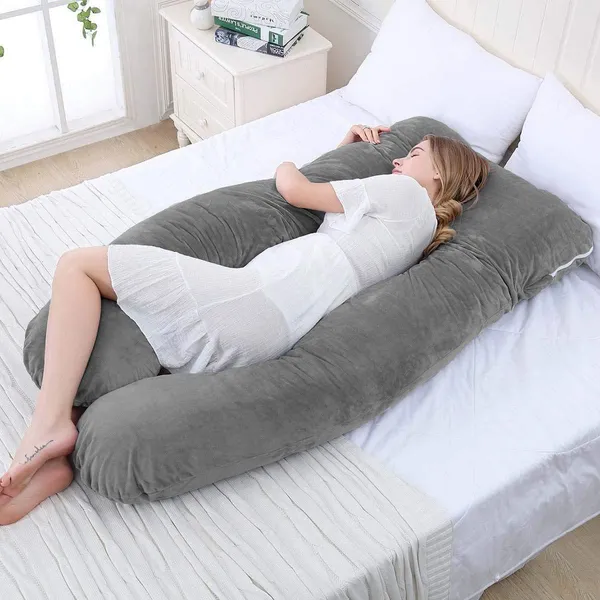 Grey_Microfibre_Pregnancy_Pillow