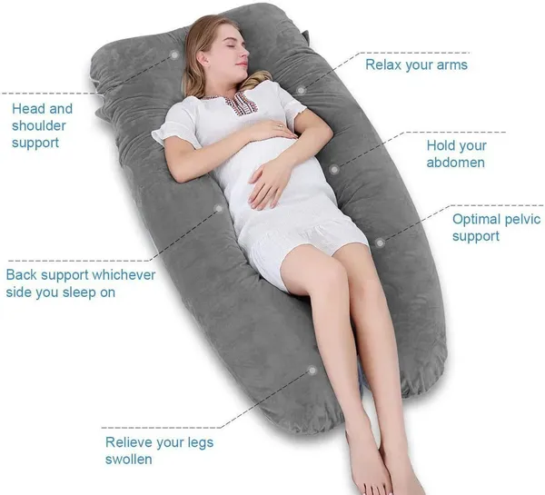 Grey_Microfibre_Pregnancy_Pillow