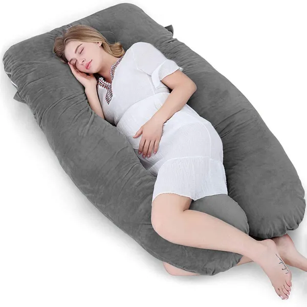 Grey_Microfibre_Pregnancy_Pillow