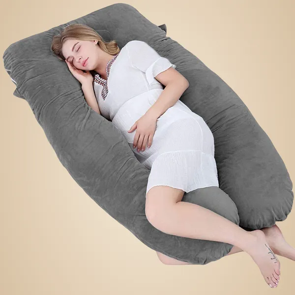 Grey_Microfibre_Pregnancy_Pillow