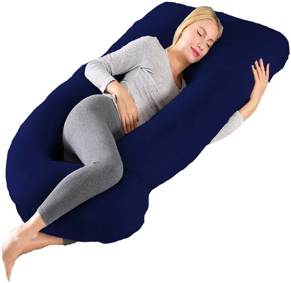Dark_Blue_Microfibre_Pregnancy_Pillow