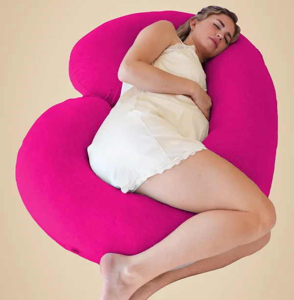 Pink_Microfibre_Pregnancy_Pillow