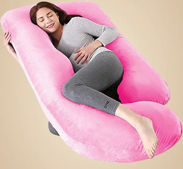 58_Inches_Full_Body_Pillow_Maternity_Pillow_For_Pregnant_Women_And_Comfort_J_Shaped_Pillow_With_Removable_Washable_Velvet_Cover