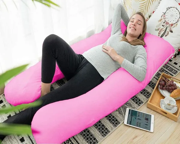 U_Shape_Microfiber_Solid_Pregnancy_Pillow
