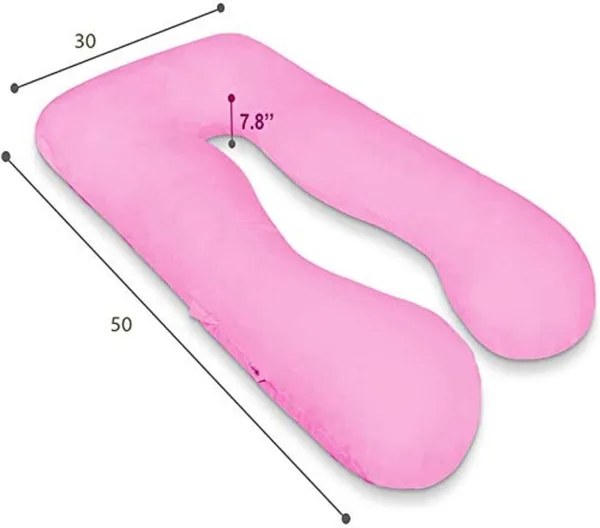 U_Shape_Microfiber_Solid_Pregnancy_Pillow
