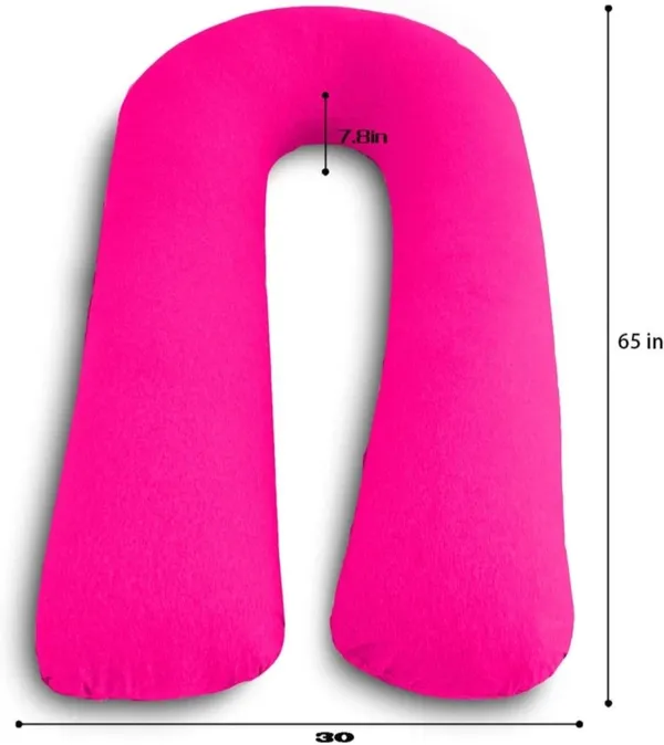 U_Shape_Microfiber_Solid_Pregnancy_Pillow