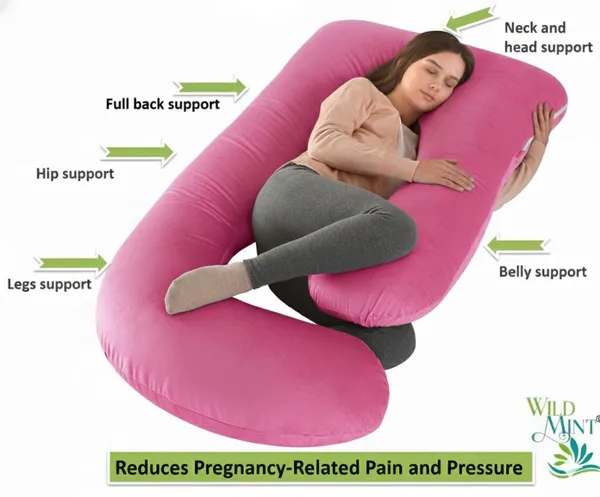 Wildmint_J_Shape_Full_Body_Pregnancy_Pillow_Ergonomic_Maternity_Support_For_Back_And_Belly_And_Neck