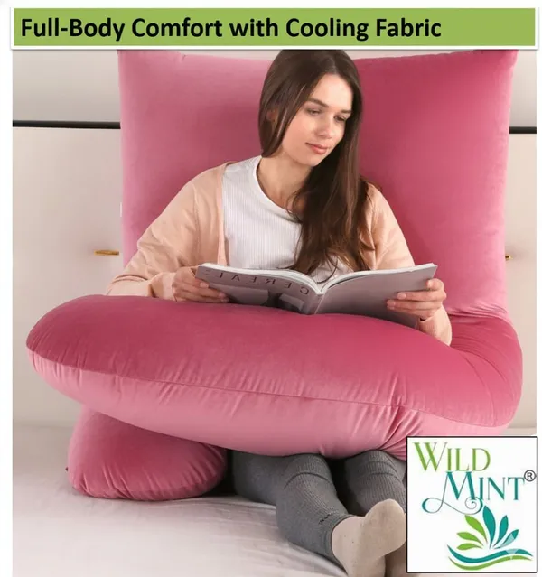 Wildmint_J_Shape_Full_Body_Pregnancy_Pillow_Ergonomic_Maternity_Support_For_Back_And_Belly_And_Neck