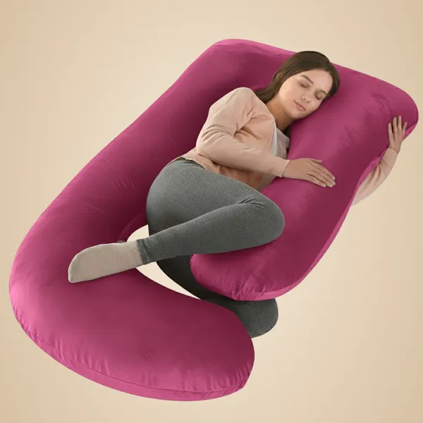 Wildmint_J_Shape_Full_Body_Pregnancy_Pillow_Ergonomic_Maternity_Support_For_Back_And_Belly_And_Neck