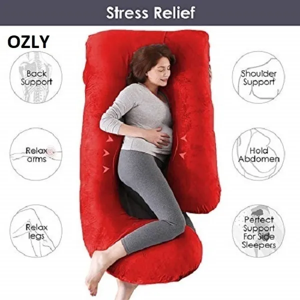 56_Inches_Full_Body_Pillow_Maternity_Pillow_For_Pregnant_Women_And_Comfort_J_Shaped_Pillow_With_Removable_Washable_Velvet_Cover