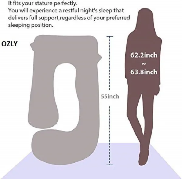 56_Inches_Full_Body_Pillow_Maternity_Pillow_For_Pregnant_Women_And_Comfort_J_Shaped_Pillow_With_Removable_Washable_Velvet_Cover