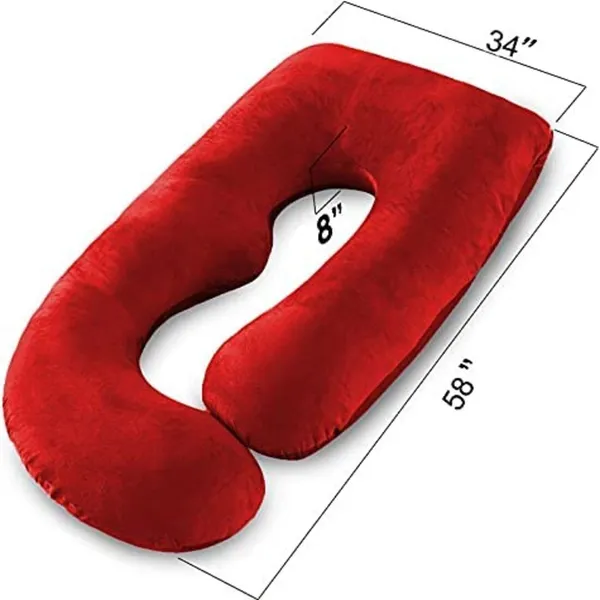 Red_Microfibre_Pregnancy_Pillow