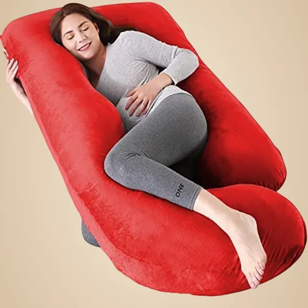 Red_Microfibre_Pregnancy_Pillow