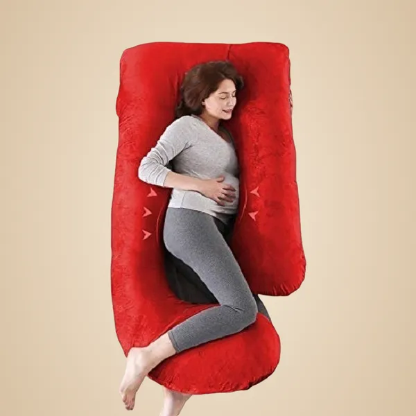 56_Inches_Full_Body_Pillow_Maternity_Pillow_For_Pregnant_Women_And_Comfort_J_Shaped_Pillow_With_Removable_Washable_Velvet_Cover
