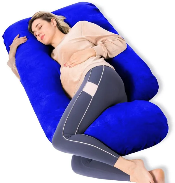 Upgrade_Model_Of_Pregnancy_Pillow_Microfibre_Solid_Pregnancy_Pillow_Pack_Of_1