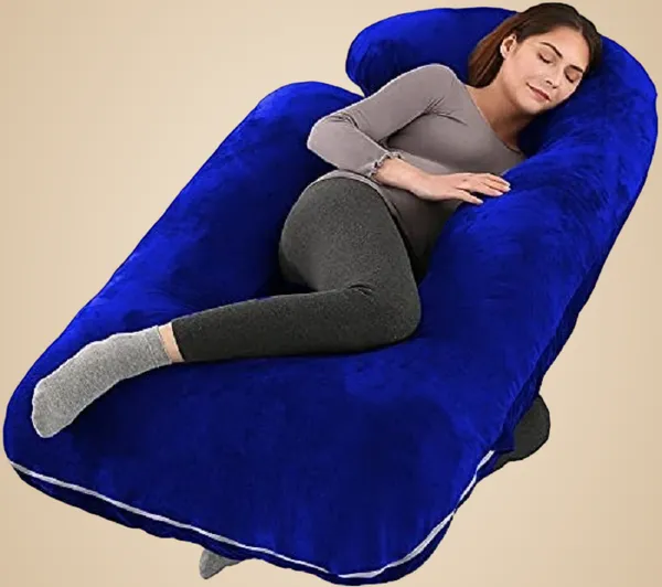 56_Inches_Full_Body_Pillow_Maternity_Pillow_For_Pregnant_Women_And_Comfort_J_Shaped_Pillow_With_Removable_Washable_Velvet_Cover