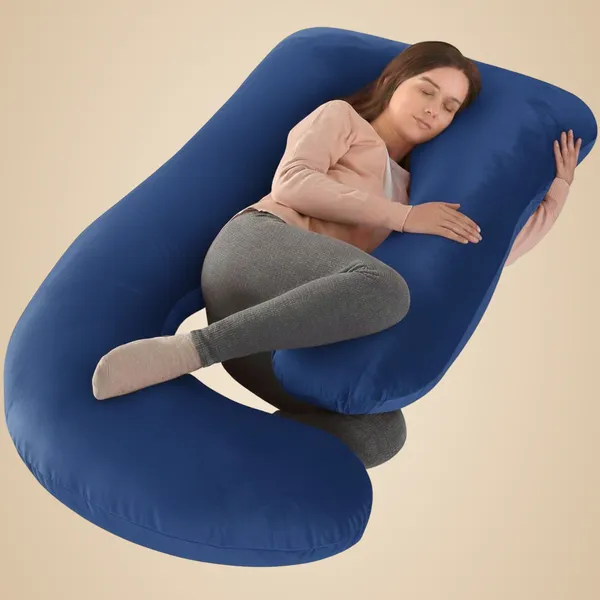 Wildmint_J_Shape_Full_Body_Pregnancy_Pillow_Ergonomic_Maternity_Support_For_Back_And_Belly_And_Neck