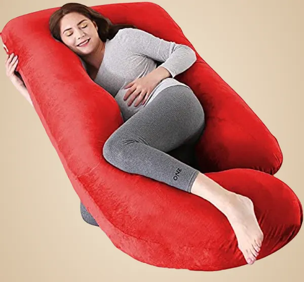 58_Inches_Full_Body_Pillow_Maternity_Pillow_For_Pregnant_Women_And_Comfort_J_Shaped_Pillow_With_Removable_Washable_Velvet_Cover