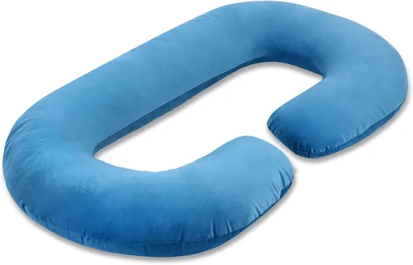 C_Shape_Microfiber_Solid_Pregnancy_Pillow